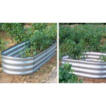 Raised Metal Planter - 6 Sizes, 2 Colours