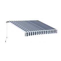 Outsunny Manual Retractable Awning - 2 Colours