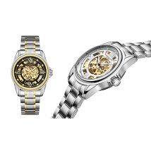 Hand Assembled Anthony James Limited Edition Men's Skeleton Watch - 2 Colours