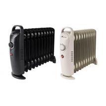 Alivio Oil-Filled Radiator Heater with Adjustable Thermostat - 5, 7, 9 or 11 Fins