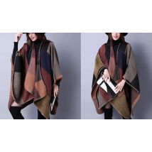 Reversible Winter Shawl Scarf - 4 Colours