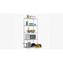 5-Tier Metal Shelving Unit - 1 or 2 Pack