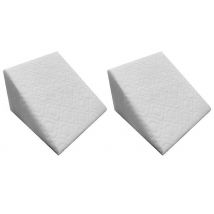 Wedge Memory Foam Pillow - 1 or 2 Pack
