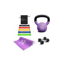 Home Gym Equipment Bundle - Dumbbells, Kettlebell, Bands & more!