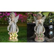 Mini Solar-Powered Angel Garden Decorative Light - 3 Styles