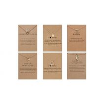 Special Message Necklace Collections - 3 or 6 Piece!