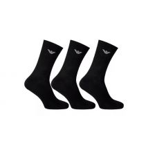 Pack of 3 Emporio Armani Crew Socks - Black or White