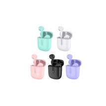 Wireless Bluetooth-Compatible Earbuds with Charging Case - 5 Colours
