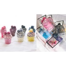 3 Pack Women's Fuzzy Cupcake Socks - 3 colours