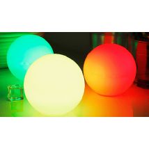 1, 2 or 4 Garden LED Floating Water Ball Lights