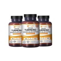 Prowise Turmeric with Black Pepper & Ginger - 120 Vegan Capsules