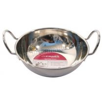 5-Pack of 15cm Balti Karahi Stainless Steel Dishes