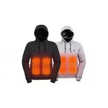 Rechargeable Electric Heated Hoodie - 2 Colours, 6 Sizes