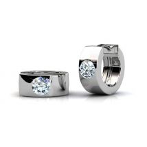 Crystal Hoop Earrings Gift Set - Encrusted with Crystals From Swarovski!