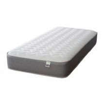 Grey Zig Zag Memory Coil Sprung Mattress - 6 Sizes