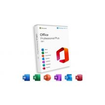 Microsoft Office Professional Plus 2021 or 2024 - with MS Office 4-Course Training Bundle