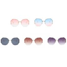 Women's Stylish Gradient Sunglasses W/ Optional Case - 5 Colours