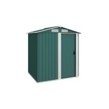 Outsunny Metal Garden Storage Shed with Sliding Door - 2 Colours
