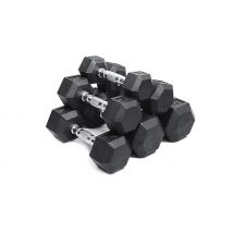 Hex Dumbbells Pair - 18 Weight Sizes!