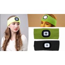 Headband with Detachable LED Light - 3 Colours & 2 Power Options