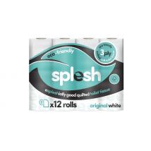 84 Rolls of Splesh Quilted Toilet Paper - 3 Options