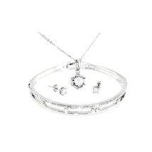 1 or 2 Capella 3-Piece Swarovski Crystal Sets - 2 Colours