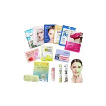 13-Piece Face Mask Self-Care Gift Set - Face Masks, Eye Masks, Lip Balm & More!