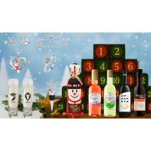24 Days Christmas Wine & Jewellery Advent Calendar