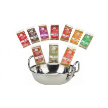 12 or 14-Piece Indian Spices & Kadai Set!