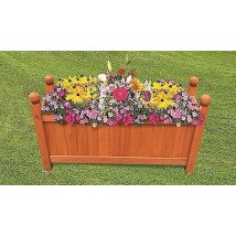 1 or 2 Wooden Garden Planters - 2 Sizes