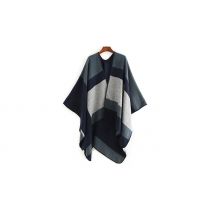 2-in-1 Patterned Shawl & Cardigan - 4 Colours