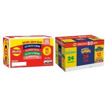 60 or 66-Pack Walkers Crisps Snack Variety Box