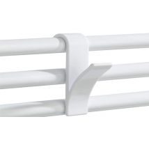 6 or 12-Pack of Clip-On Radiator Towel Hooks