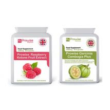 Garcinia Cambogia 500mg Capsules & Raspberry Ketones 600mg