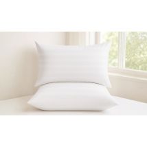2 or 4-Pack Luxury Hotel Quality Satin Stripe Pillows - 2 Colours