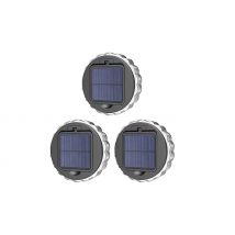 1, 2, or 4 Outdoor Solar Powered Porch and Deck Lights - 3 Colours