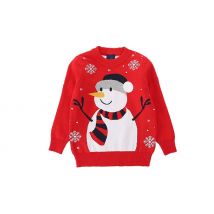 Kids' Snowman Christmas Jumper - 2 Colours & 5 Sizes