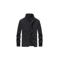 Men's Full Zip Polar Fleece Jacket Coat - 5 Colours & 5 Sizes