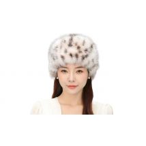 Leopard Print Faux Fur Hat - 2 Colours