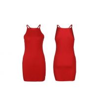 Halterneck Mini Bodycon Dress - 5 Colours & 4 Sizes