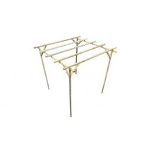 7.8ft Weather-Resistant Wisteria Rosea Pergola!