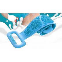 Double-Sided Silicone Shower Body Scrubber - 2 Colours