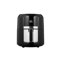 Black HOMCOM 1300W 4L Air Fryer Oven