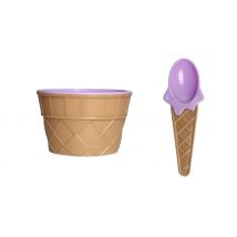 6-Pack Ice Cream Bowl & Spoon Set