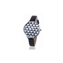Faux Leather Heart Watch - 2 Colours