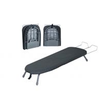 Grey Foldable Tabletop Ironing Board with Cover