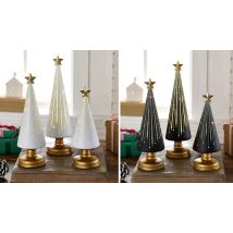 3-Piece Set of Christmas Tree Ornaments - 4 Colours!