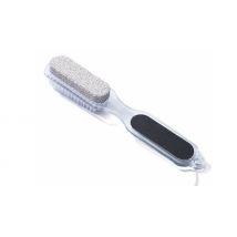 1-2 Pack 4-in-1 Pedicure Paddle Hard Skin Remover Brush