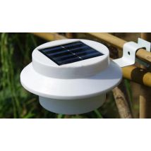 2, 4 or 8 Pack of LED Solar Powered Gutter Lights - 2 Colours