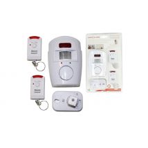 Wireless PIR Sensor Alarm with 2 Remote Controls